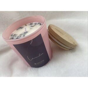 Pink Lavender Scented Candle handmade 7oz soy wax